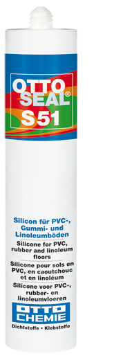 OTTOSEAL S51 - Das Silicon für PVC-, Gummi- und Linoleumböden