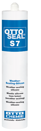 OTTOSEAL S7 - Weather - Sealing - Silicon / Schwarz