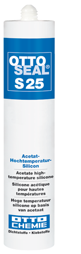 Profisilikon Ottoseal S25 - Das Acetat-Hochtemperatur-Silicon